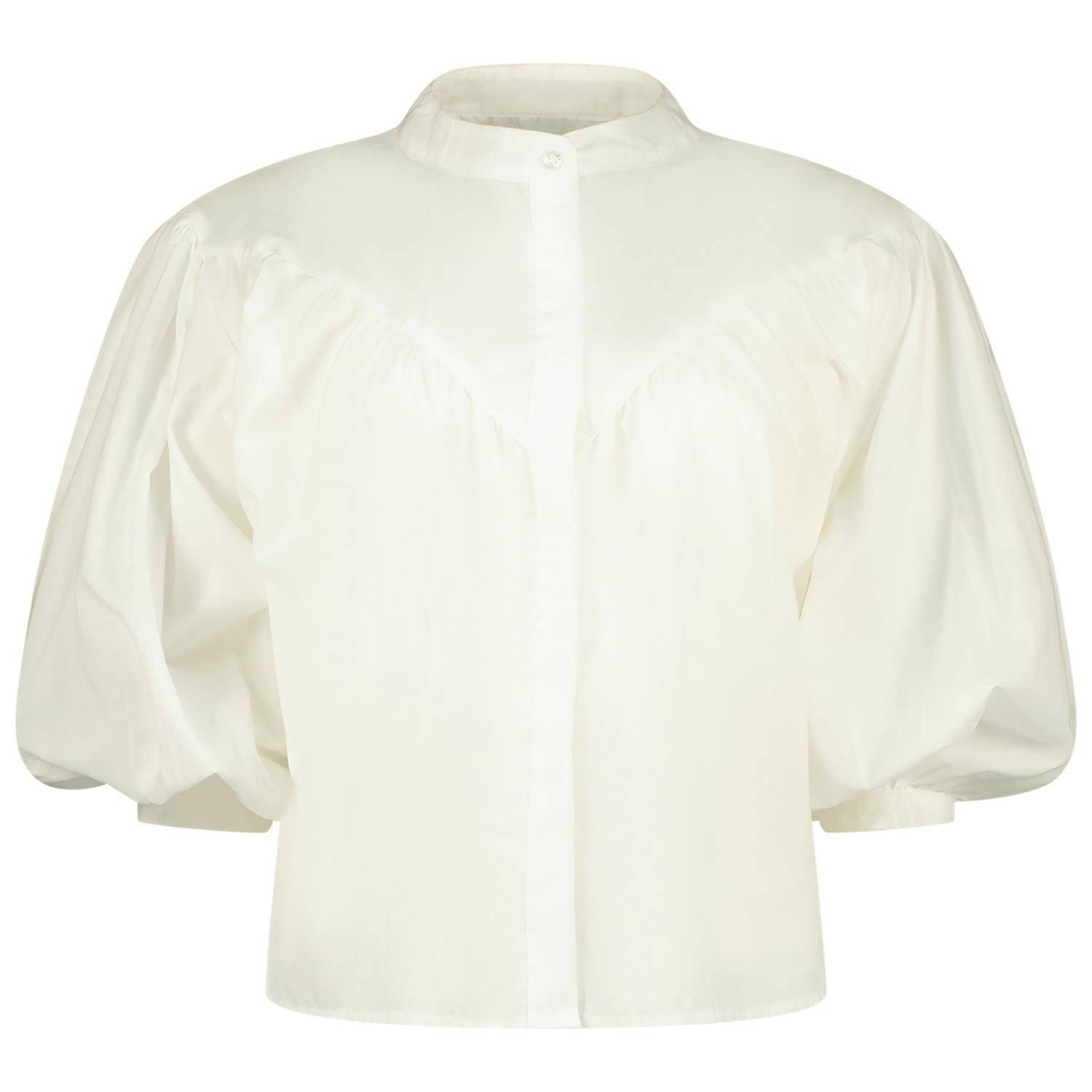 Raizzed blouse Feryal wit