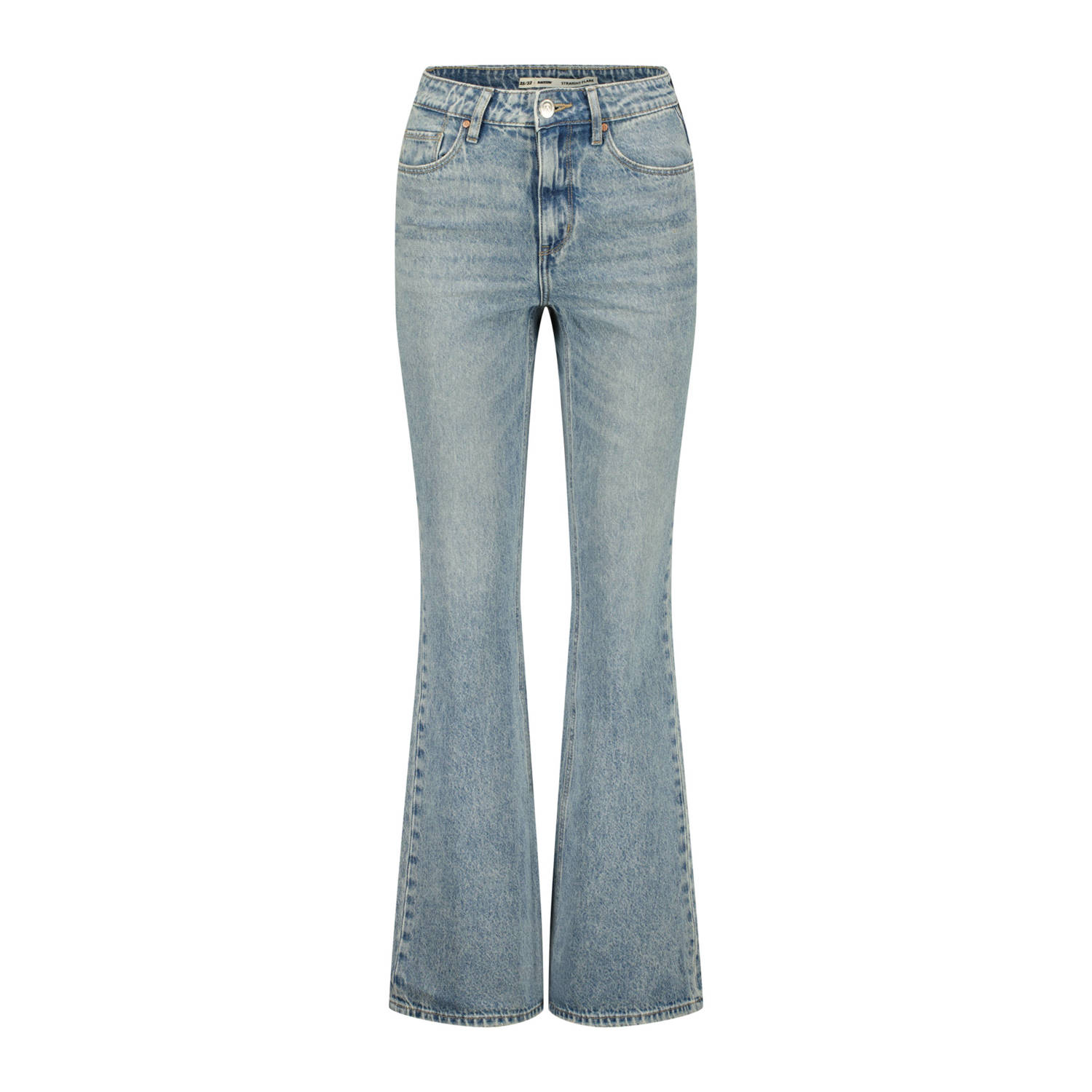 Raizzed high waist flared jeans Sunset flare light blue denim