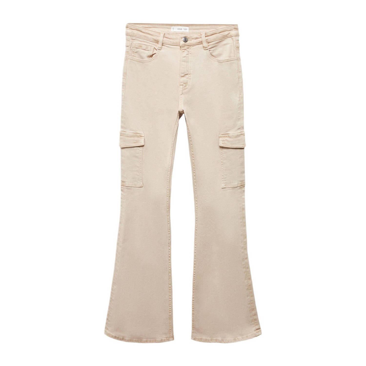 Mango Kids flared jeans beige