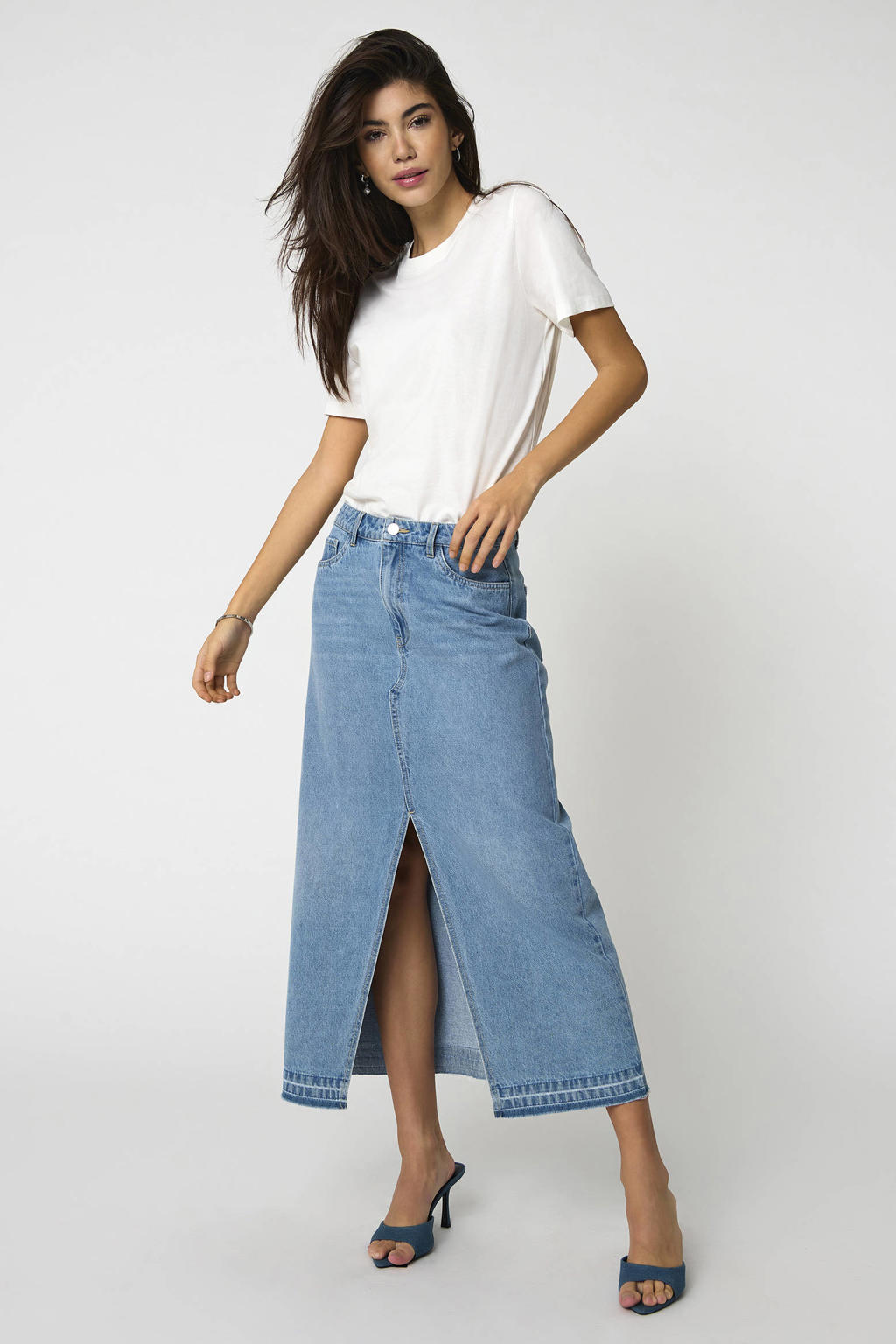 JDY spijkerrok light blue denim