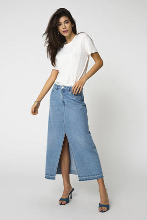 spijkerrok light blue denim