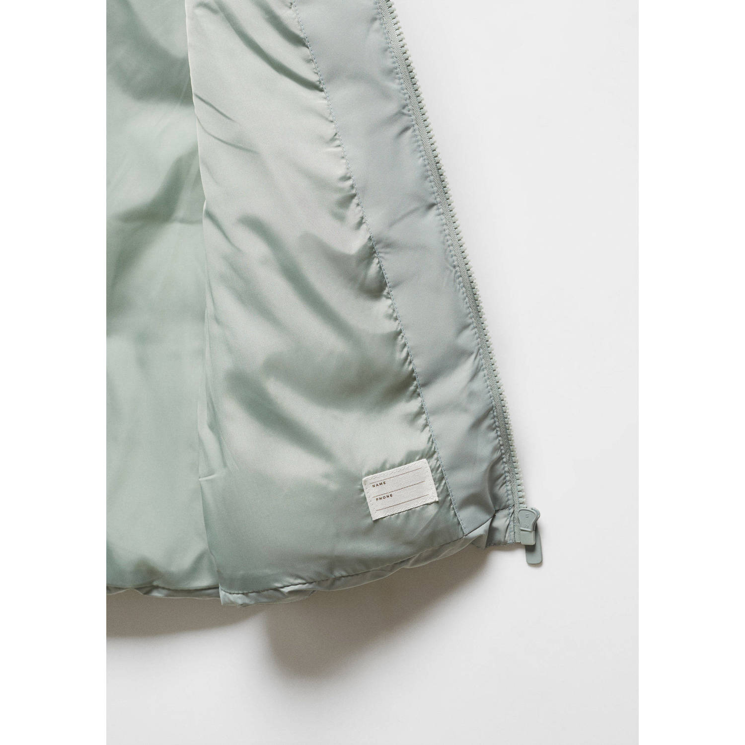 Mango Kids bodywarmer mintgroen