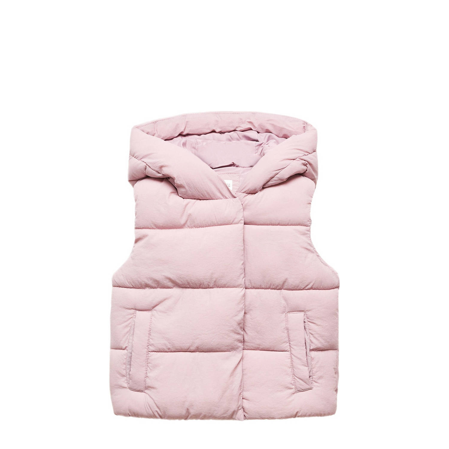 Mango Kids bodywarmer lichtroze