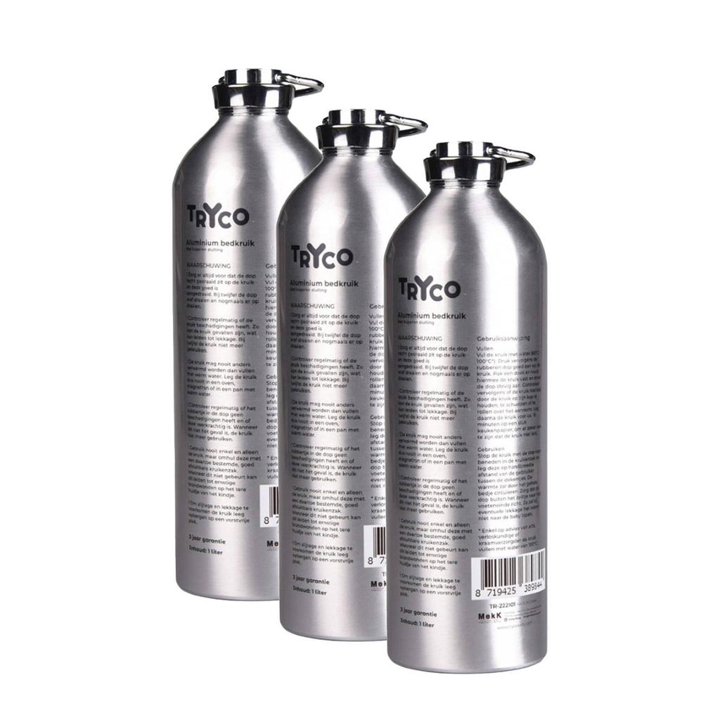 Tryco kruik aluminium (set van 3)