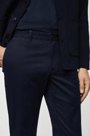 thumbnail: Mango Man slim fit chino marineblauw