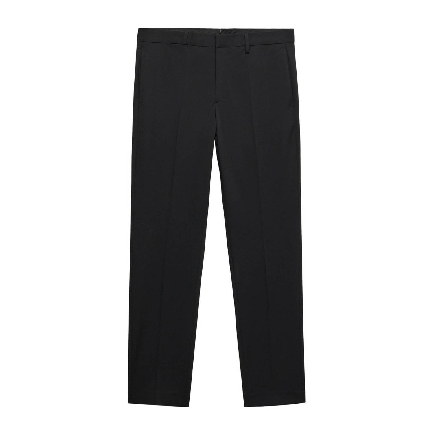 Mango Man slim fit pantalon zwart