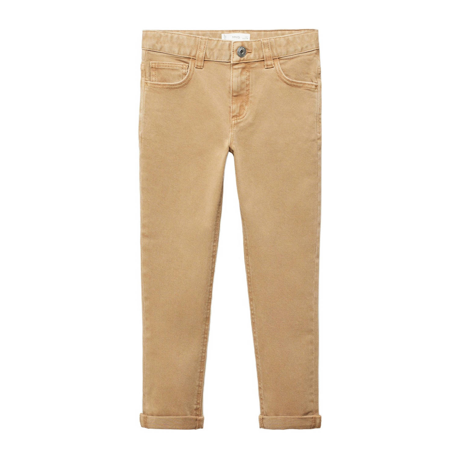 Mango Kids regular fit broek camel