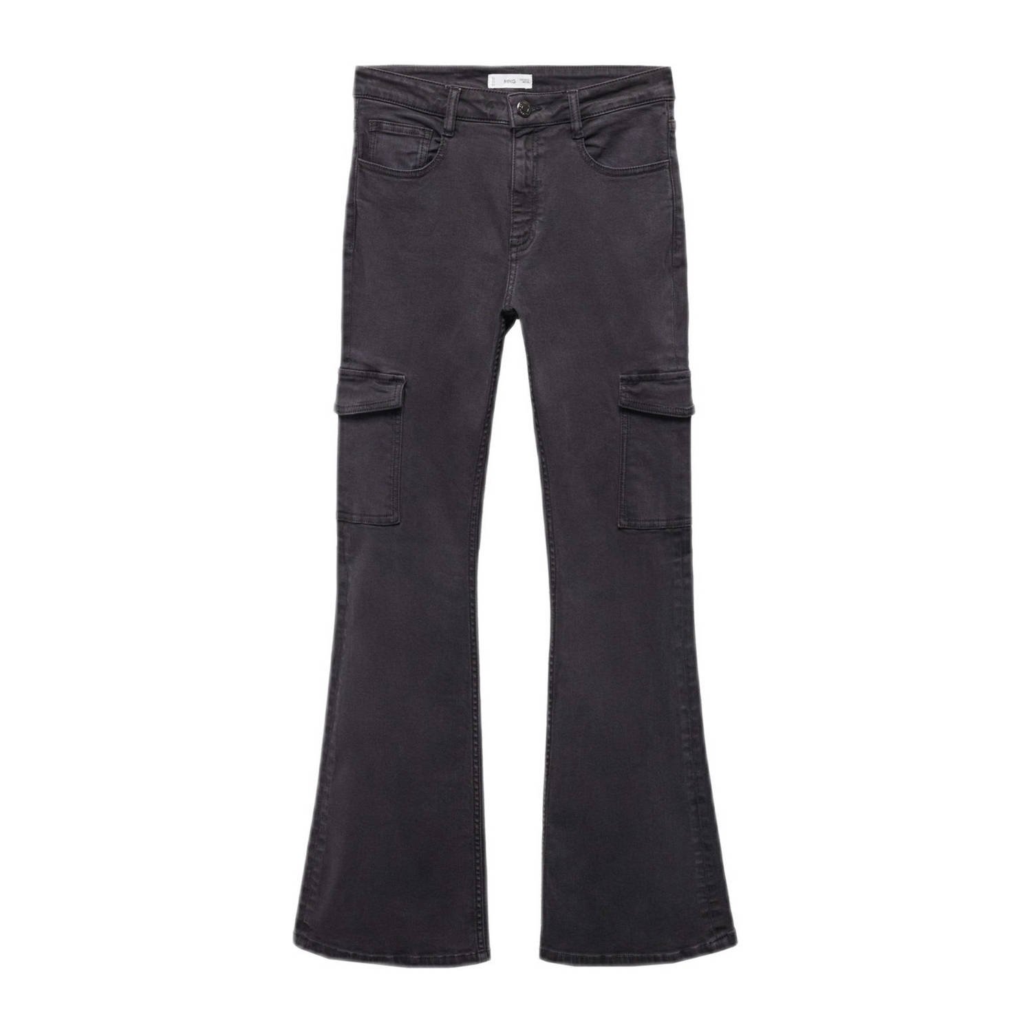 Mango Kids flared jeans antraciet