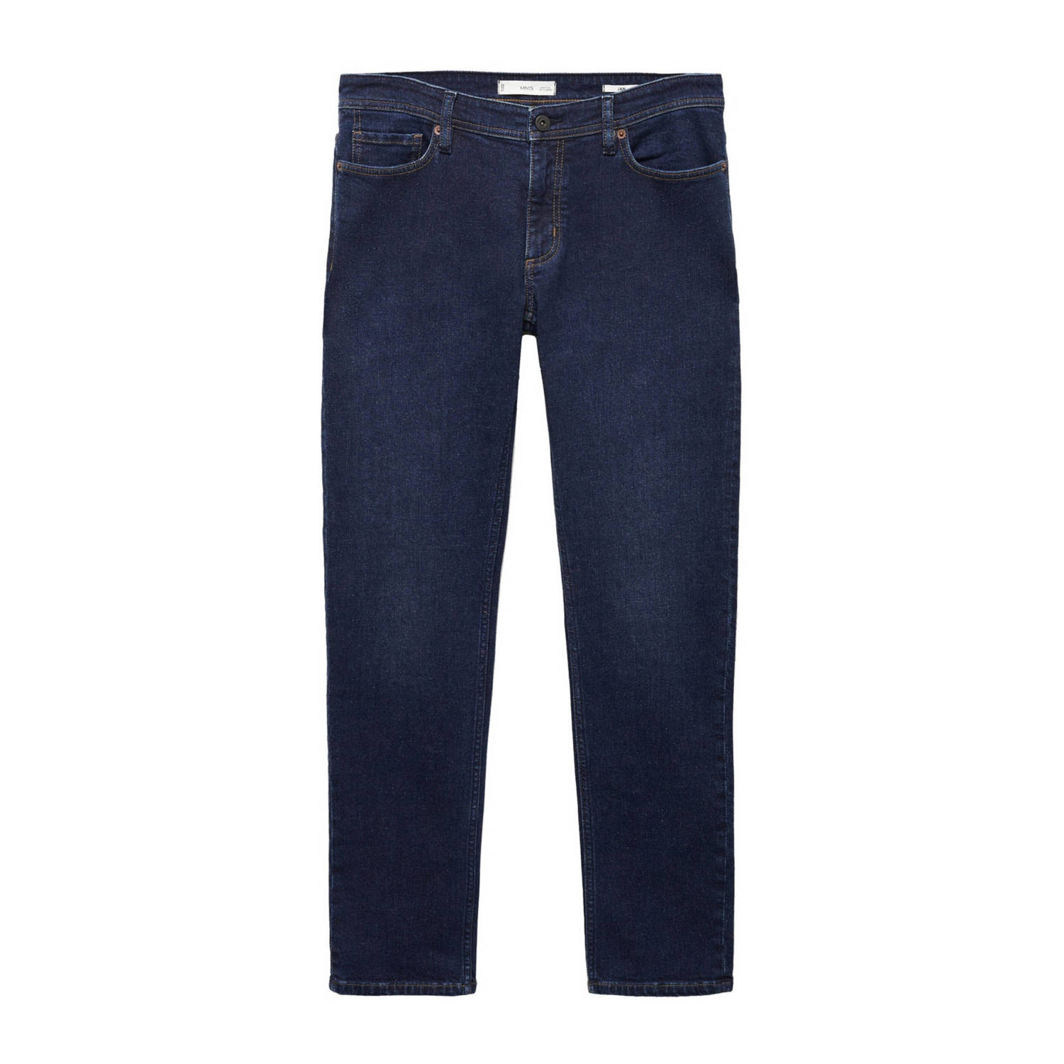 Mango Man slim fit jeans donkerblauw