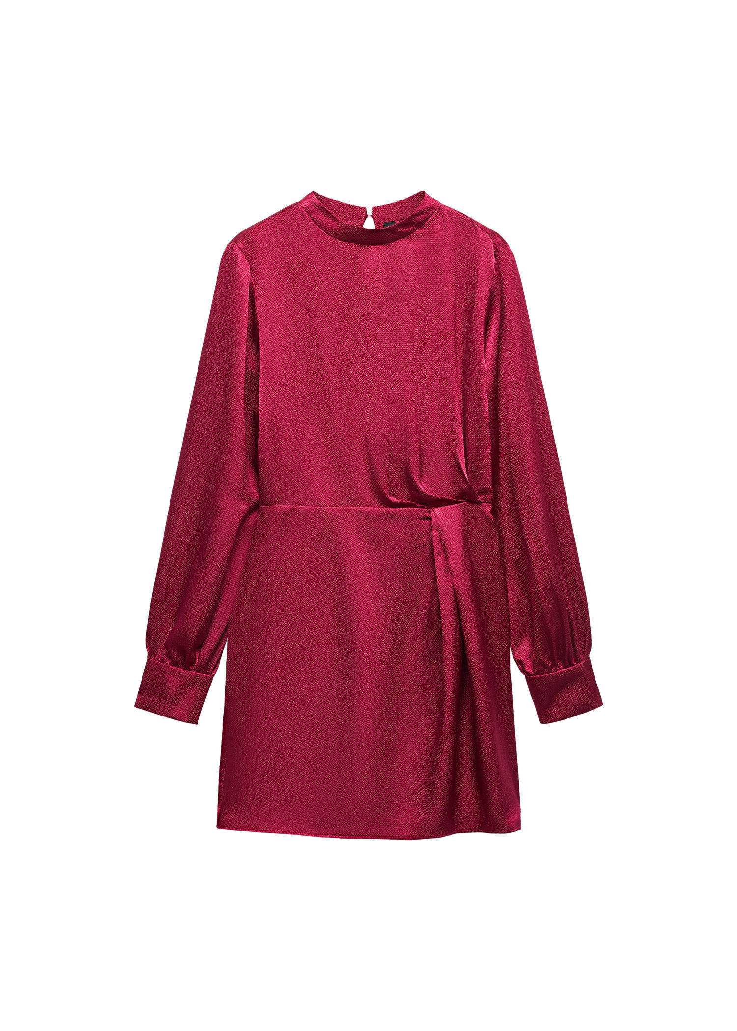 Mango Kids maxi jurk met plooien blauw | wehkamp