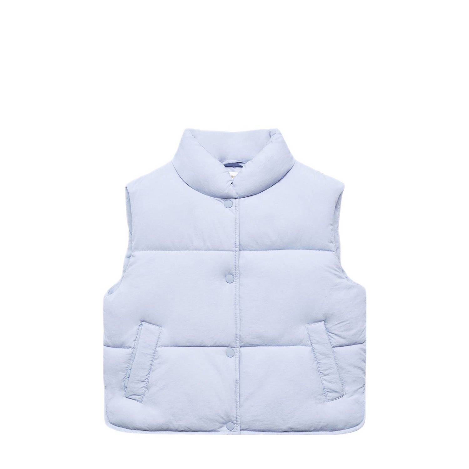 Mango Kids bodywarmer lichtblauw