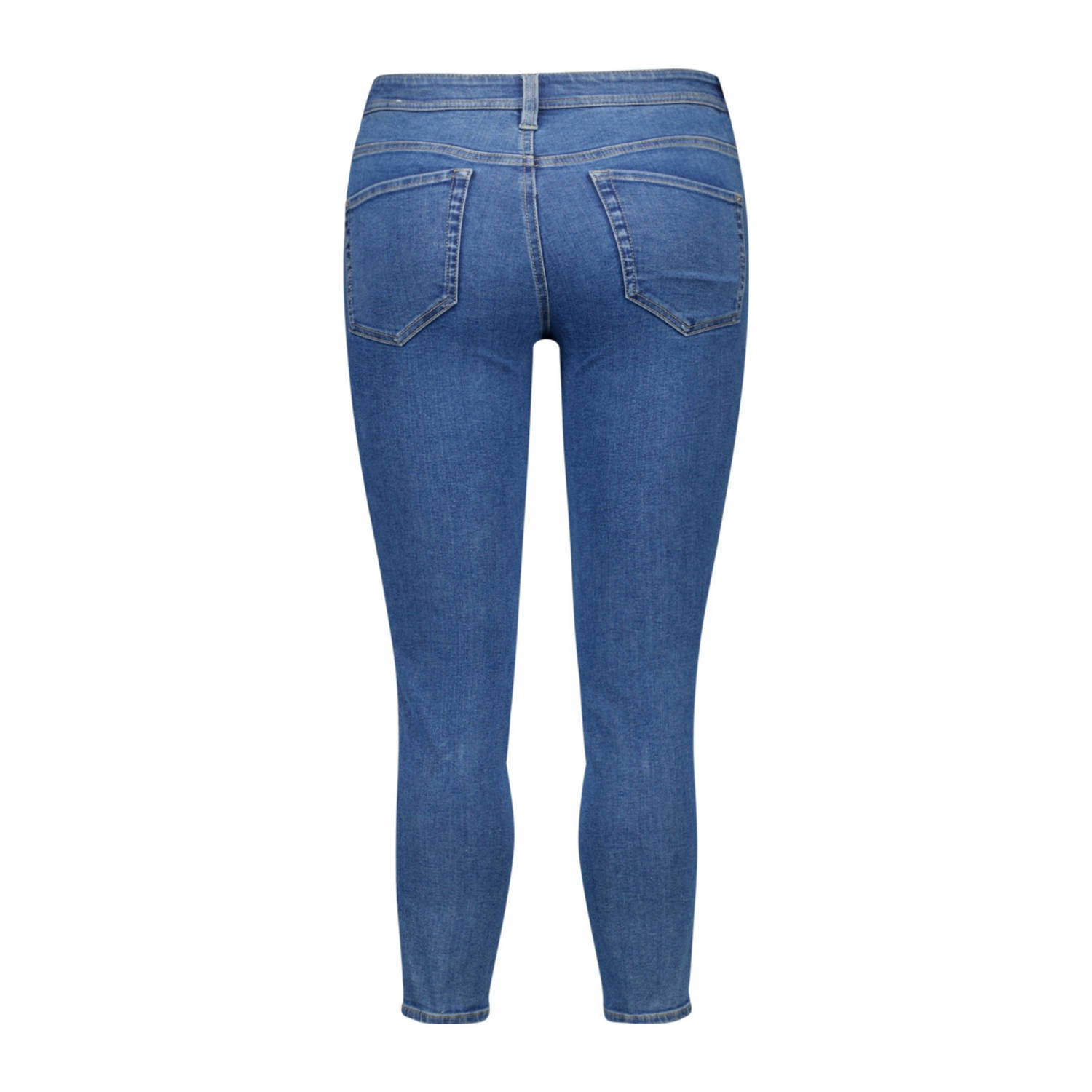 MS Mode cropped jeans blue denim