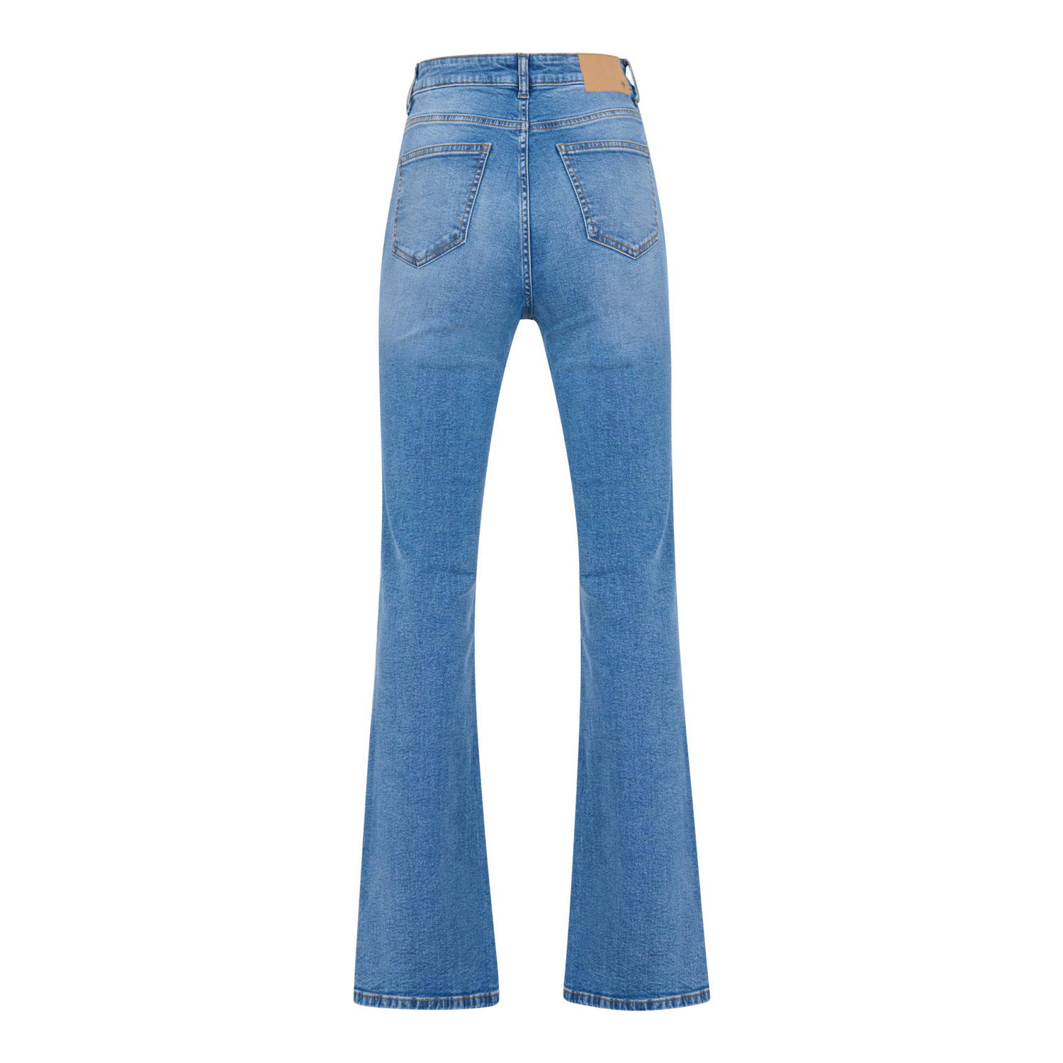 Shoeby high waist flared jeans medium blue denim