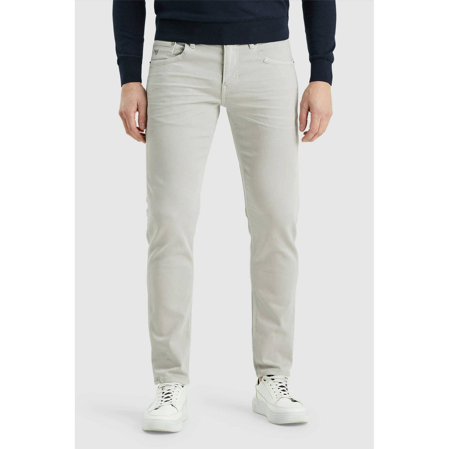 PME Legend slim fit chino TAILWHEEL grijs