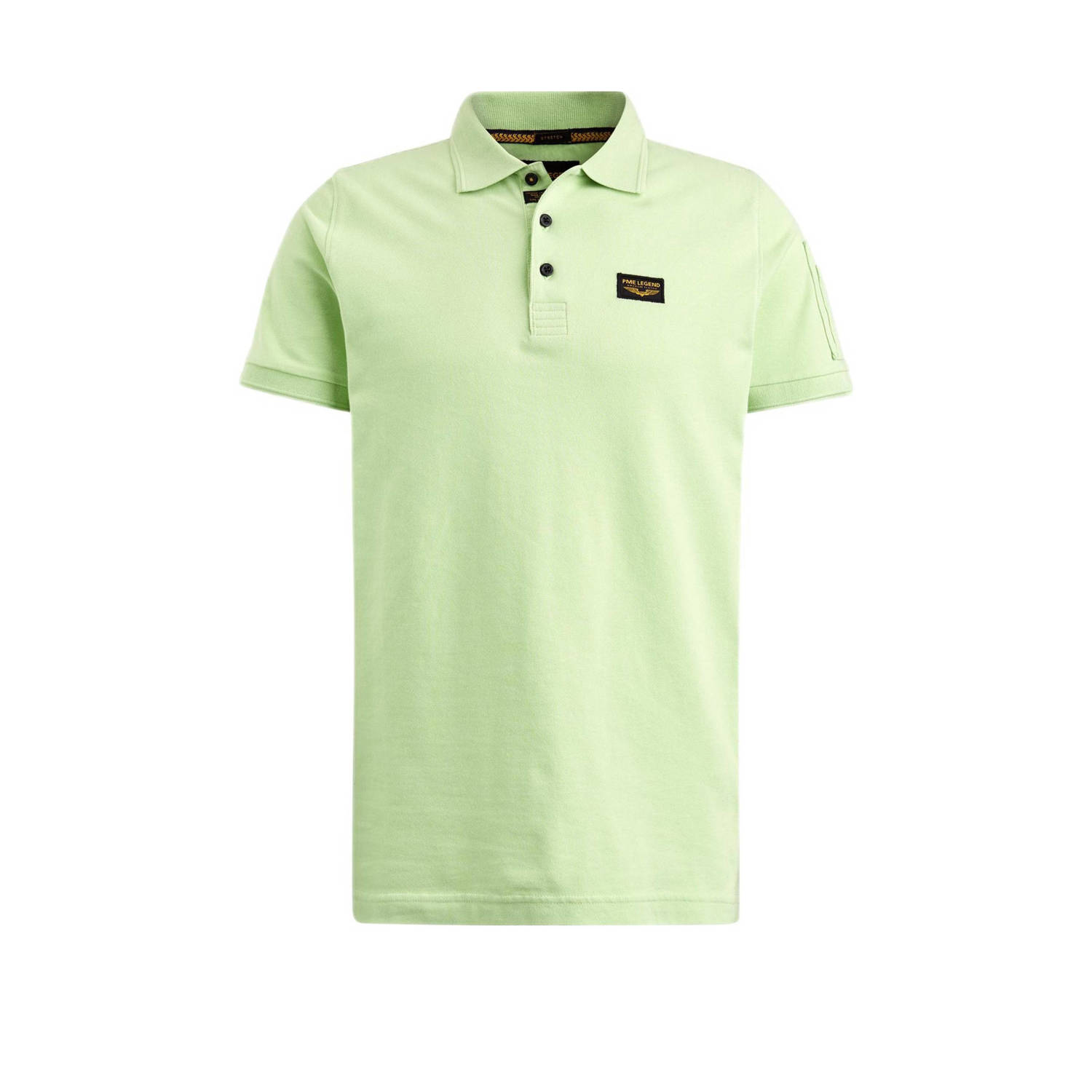 PME Legend Korte Mouw Polo Trackway Green Heren