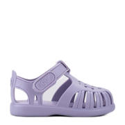 thumbnail: Lilakleurige jongens en meisjes Igor waterschoenen van pvc/rubber met klittenband en effen