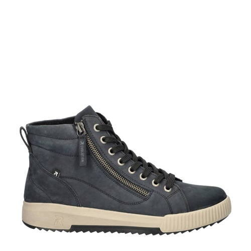 Rieker nubuck sneakers donkerblauw afbeelding