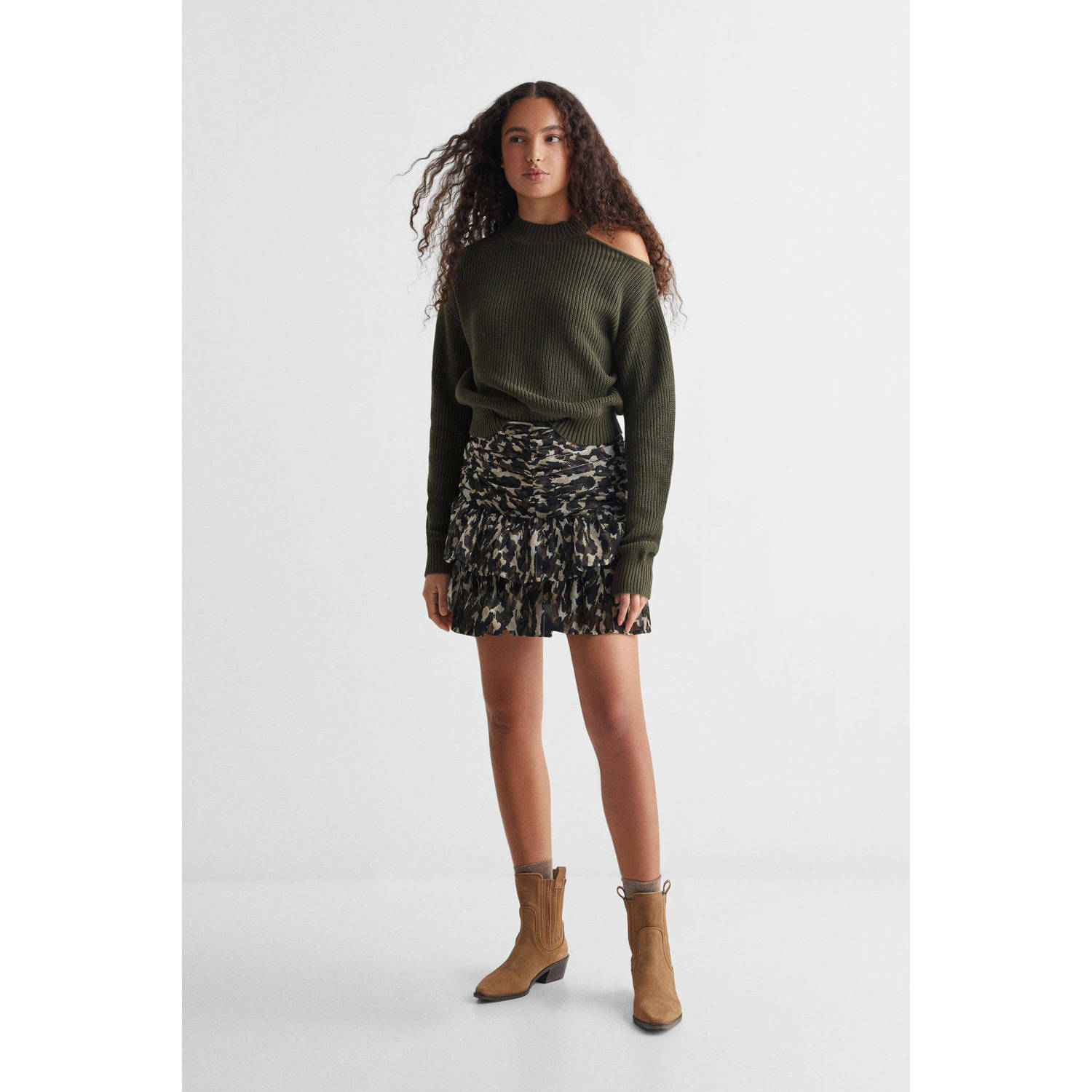 Mango Kids trui mosgroen