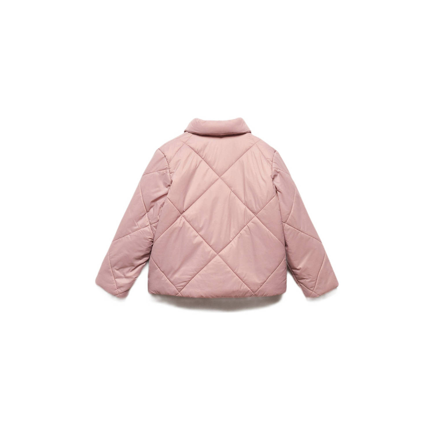 Mango Kids gewatteerde zomerjas poeder roze