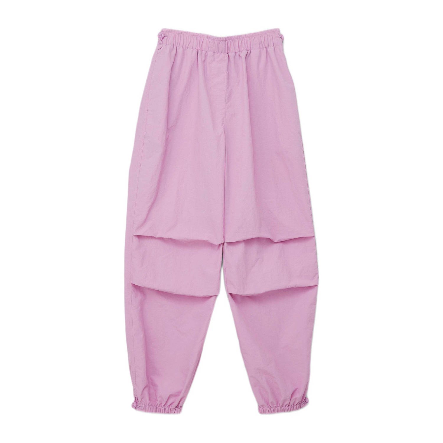 S.Oliver loose fit broek roze Meisjes Polyamide Effen 146