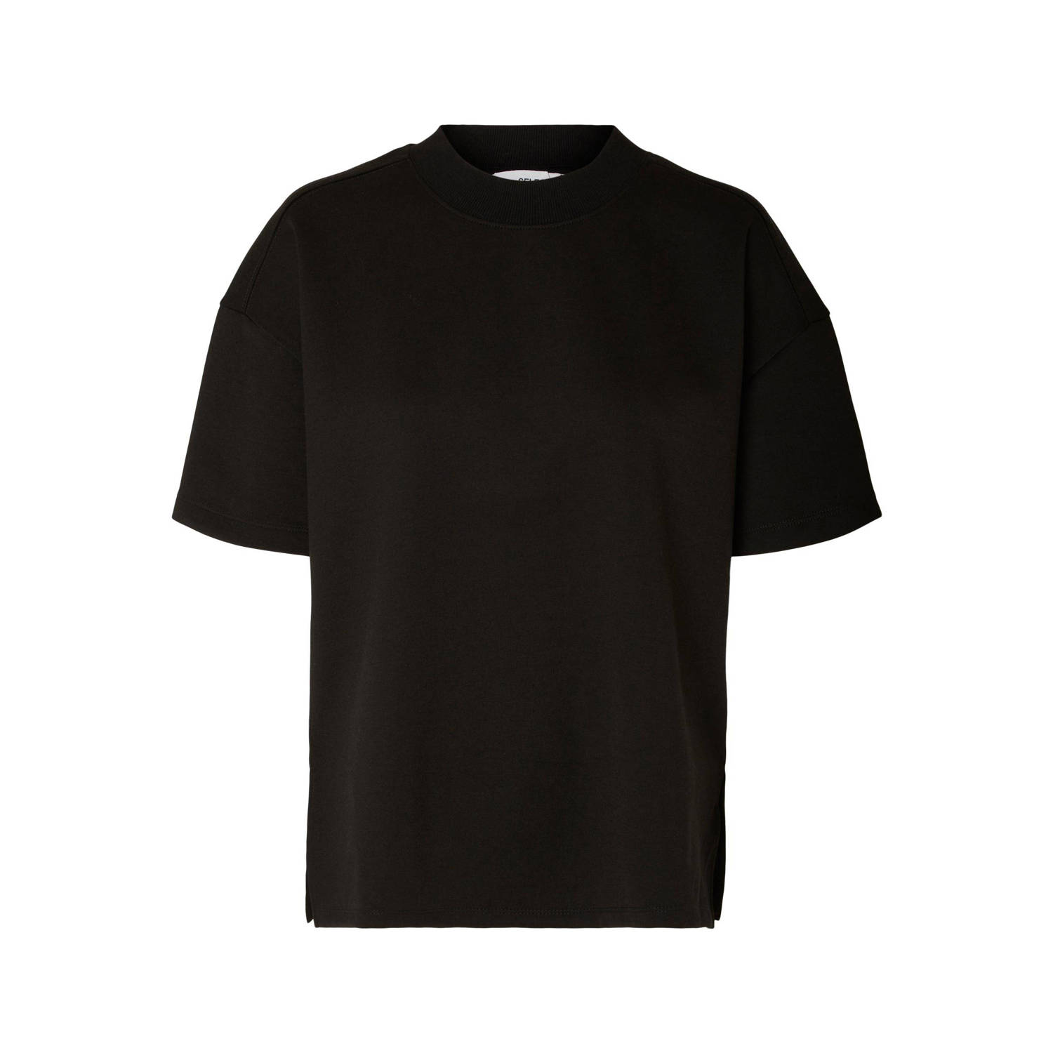 SELECTED FEMME T-shirt SLFKARA zwart