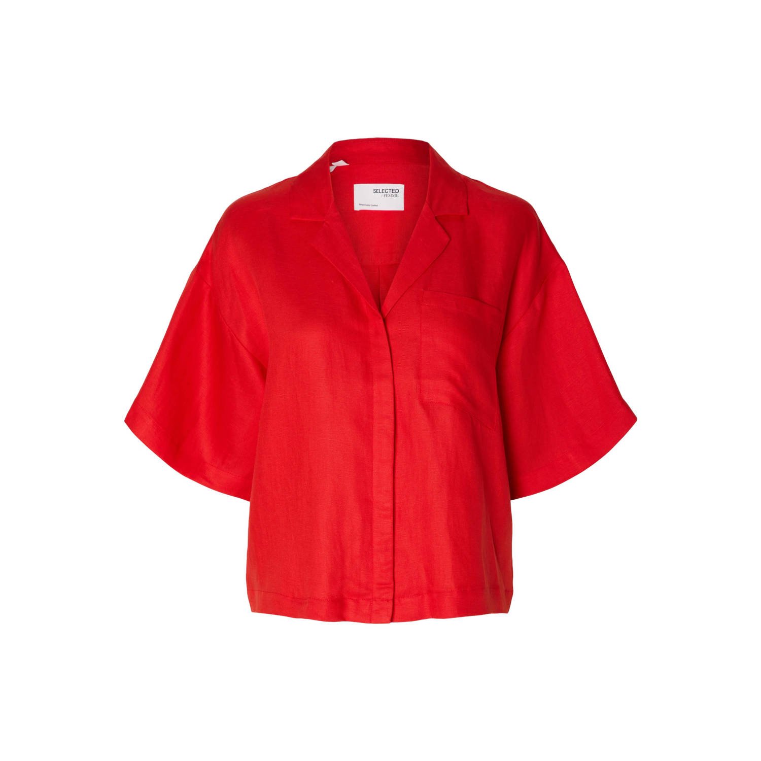 SELECTED FEMME blouse SLFYRA rood