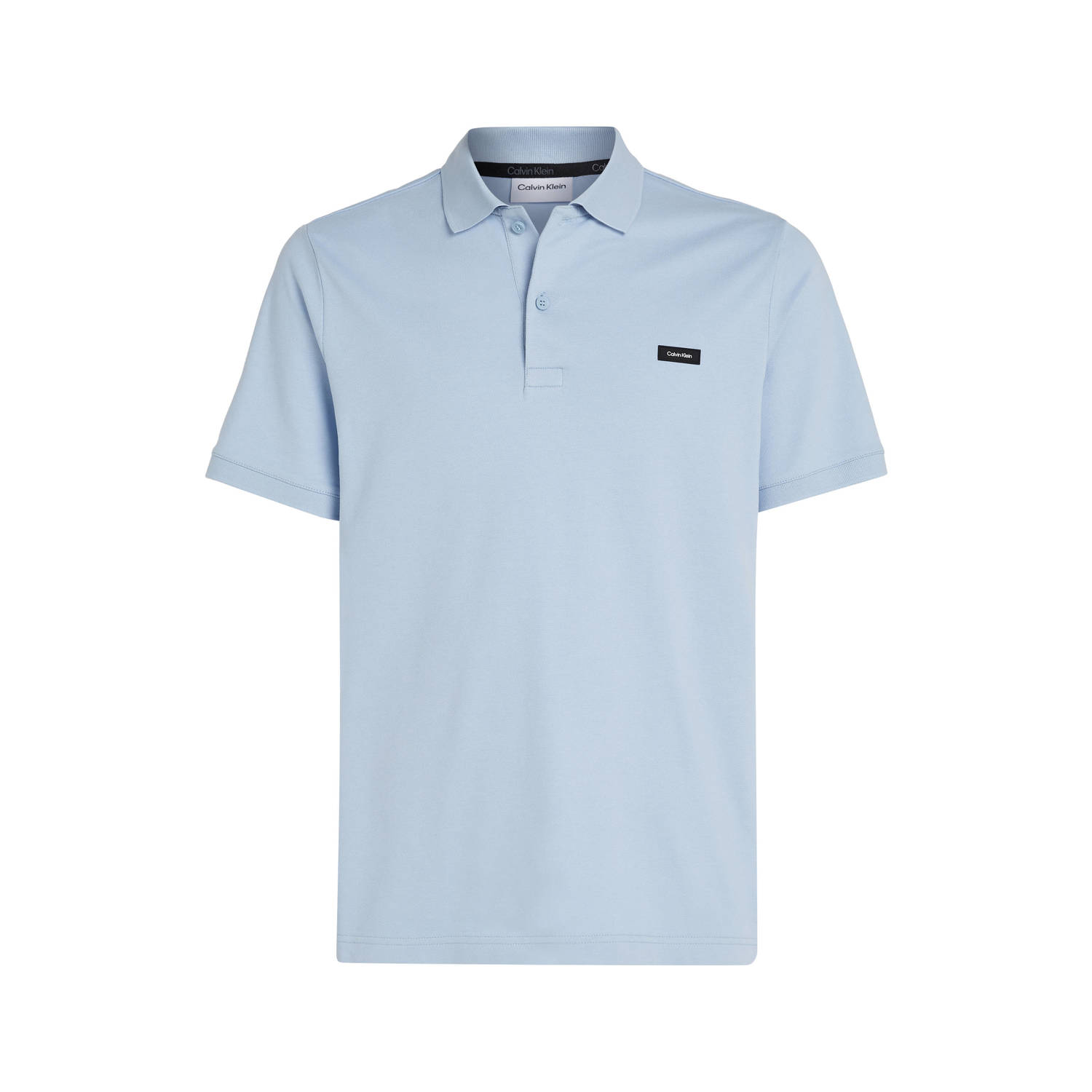 Calvin Klein slim fit polo met logo kentucky blue