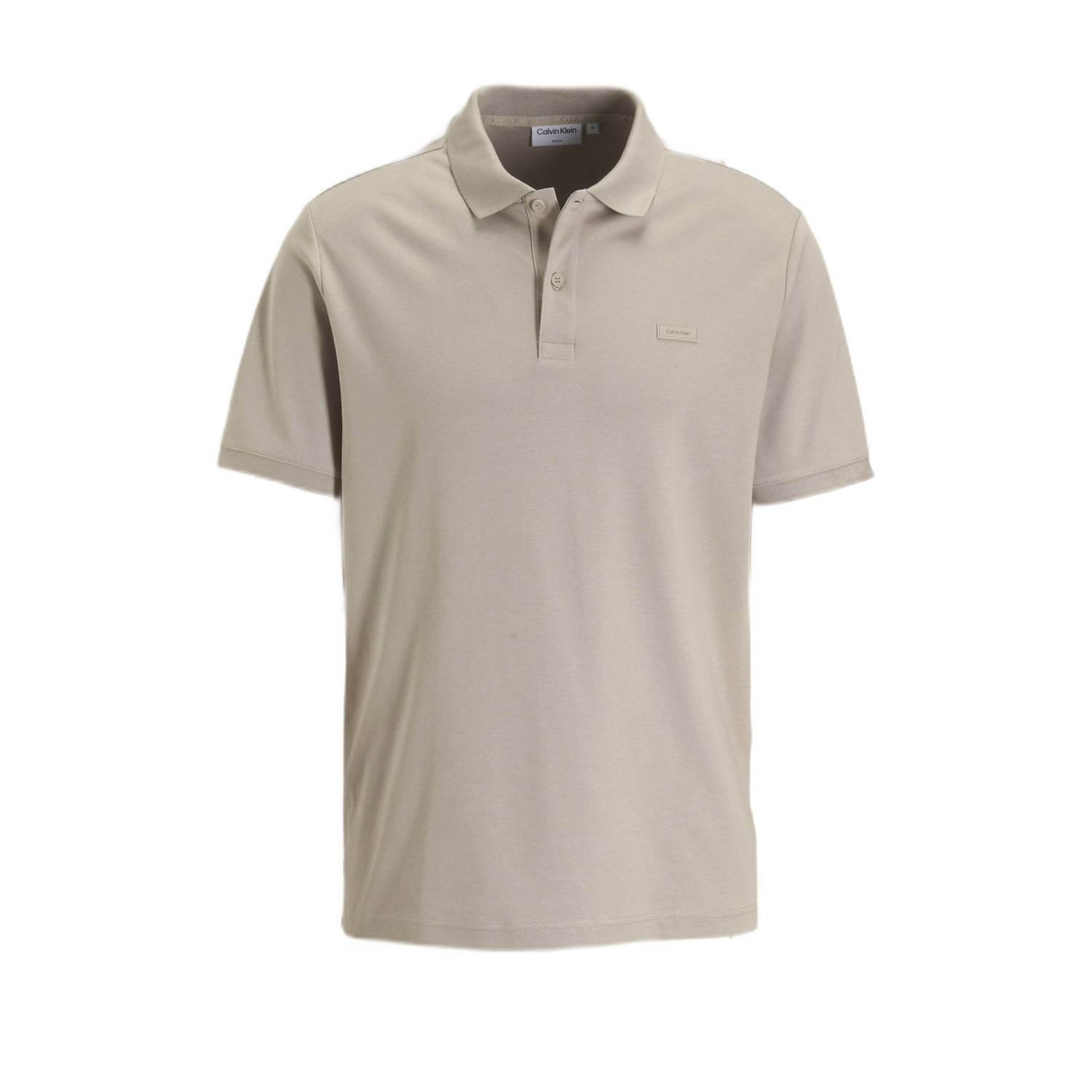 Calvin Klein slim fit polo met logo Atmosphere