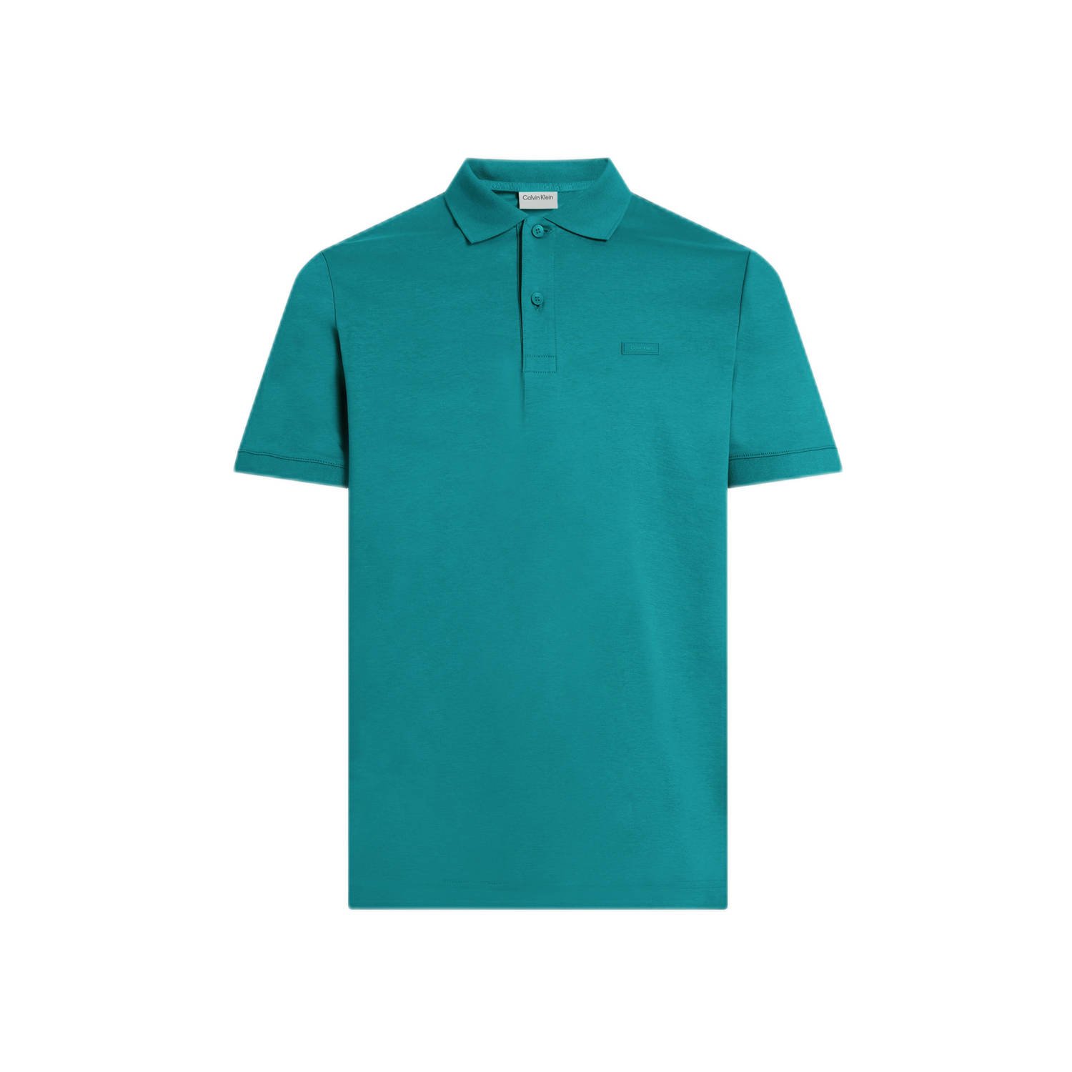 Calvin Klein slim fit polo met logo fanfare