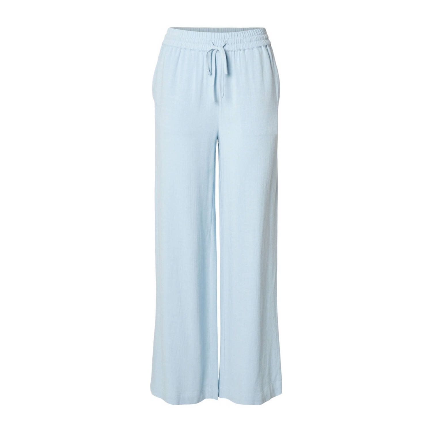 Selected Femme Regular fit broek met elastische band model 'VIVA-GULIA'