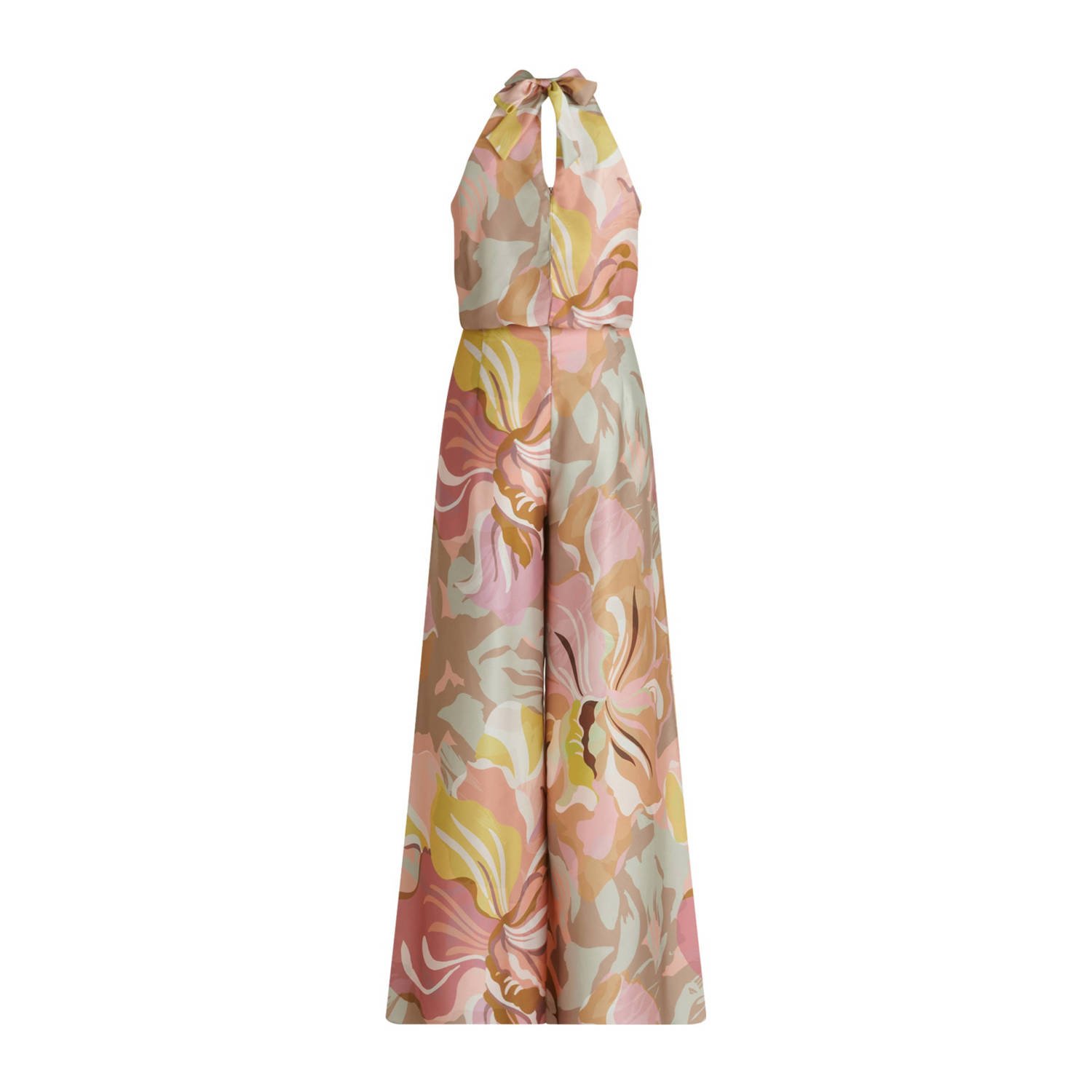 Betty Barclay jumpsuit met all over print camel rose