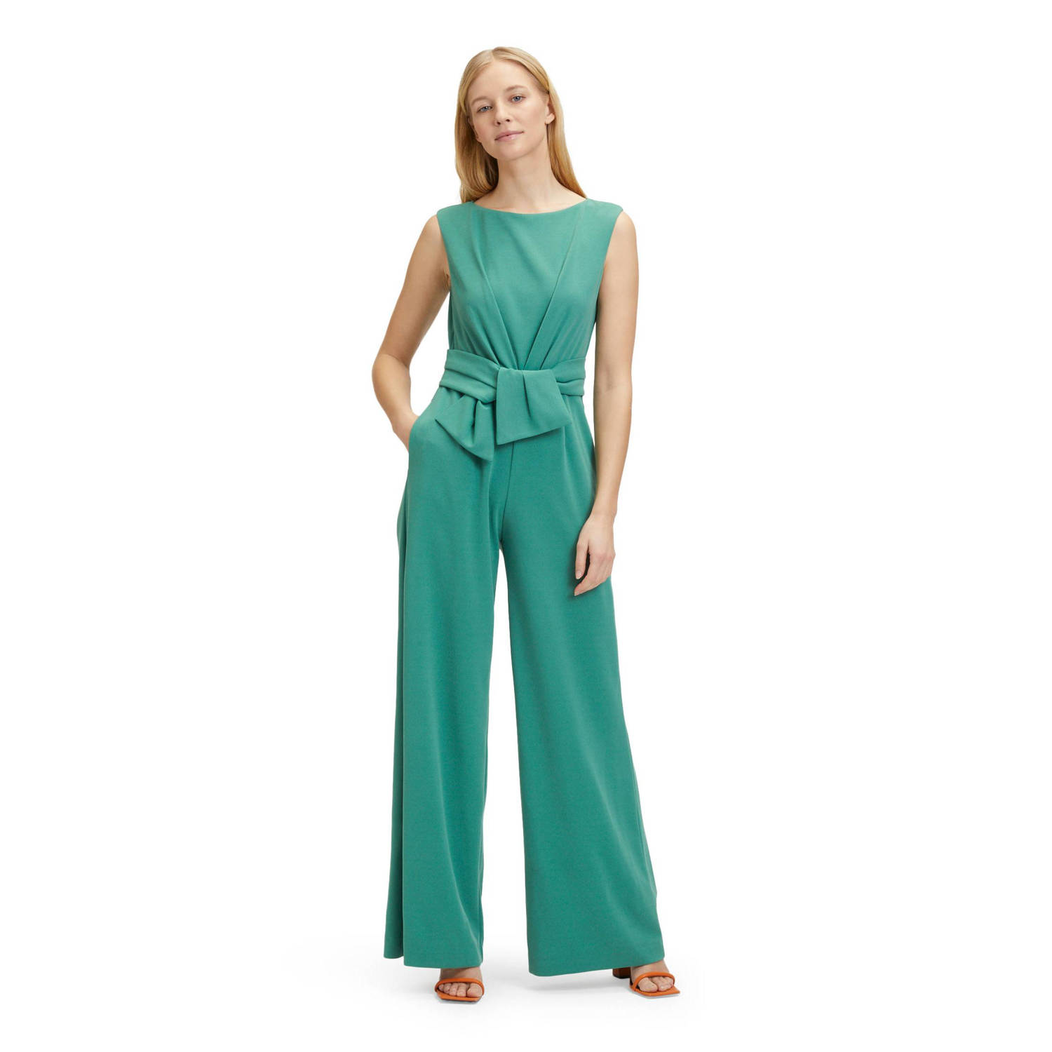 Vera Mont jumpsuit groen