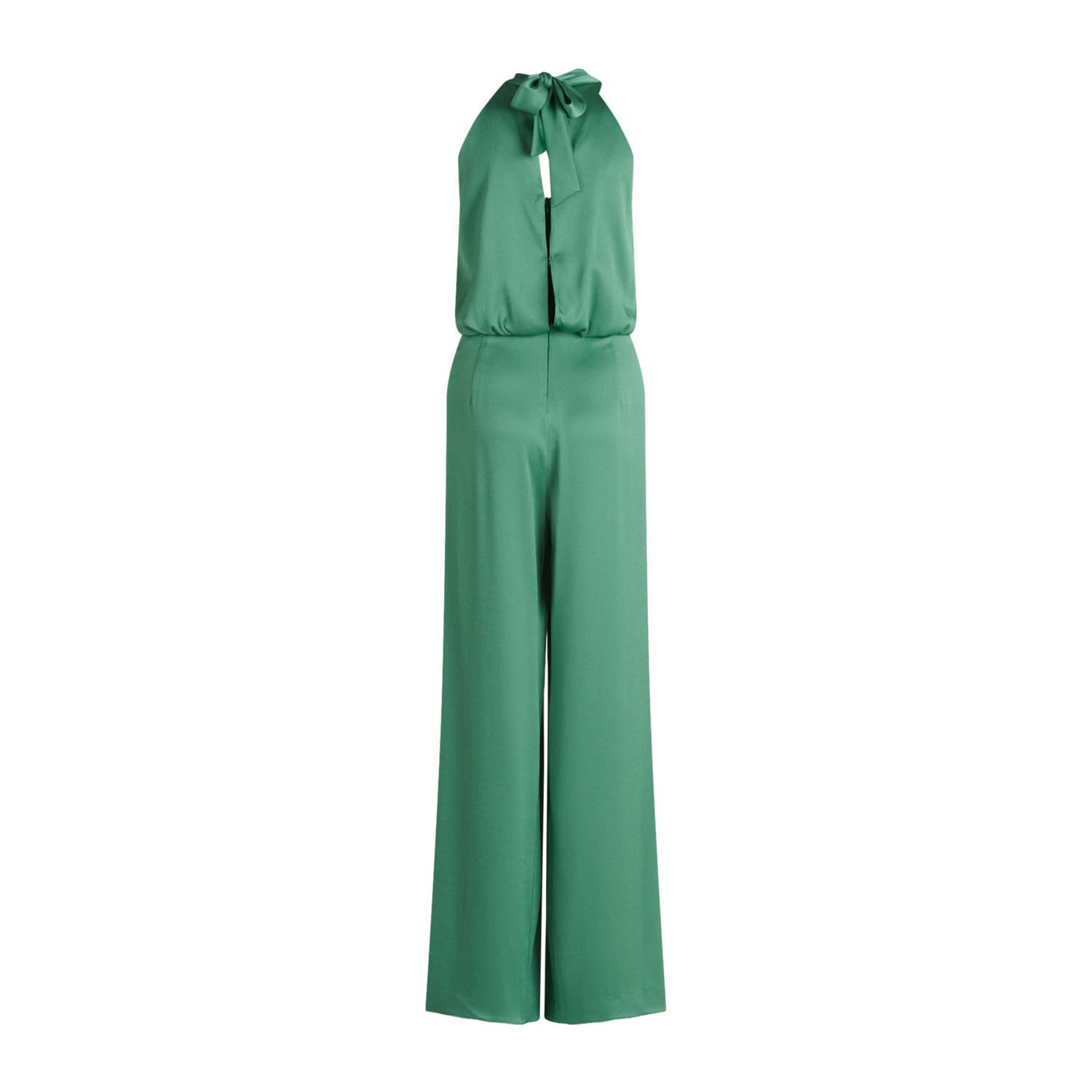 Vera Mont satijnen jumpsuit groen