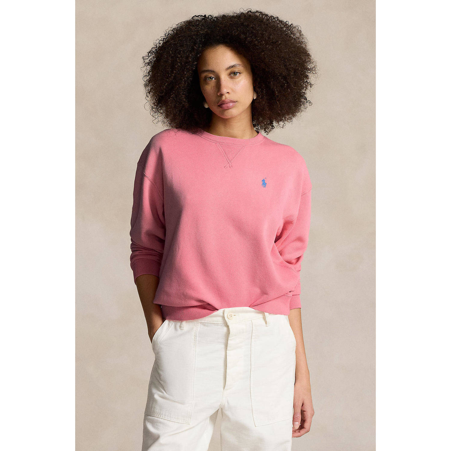 Polo Ralph Lauren Stijlvolle Sweaters Collectie Pink Dames