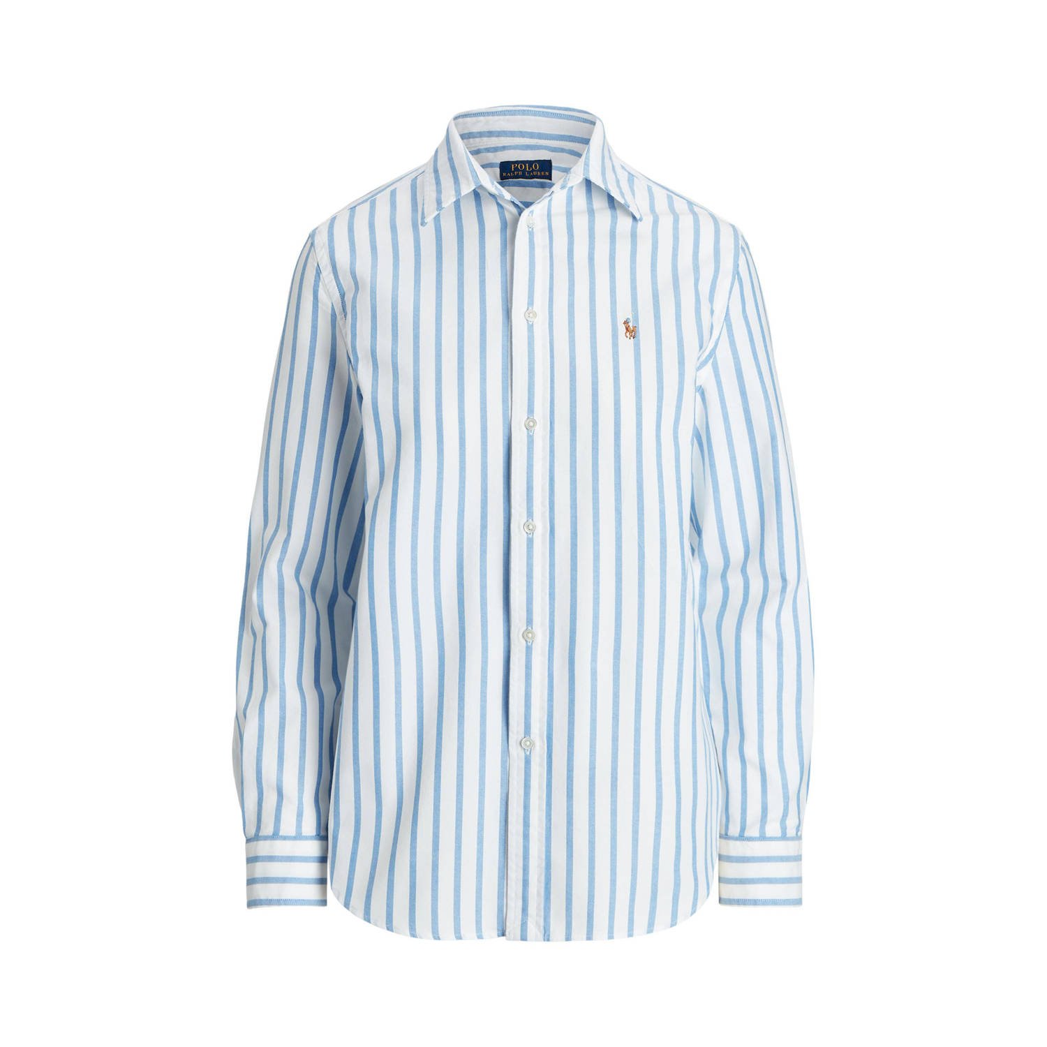 POLO Ralph Lauren gestreepte blouse blauw wit
