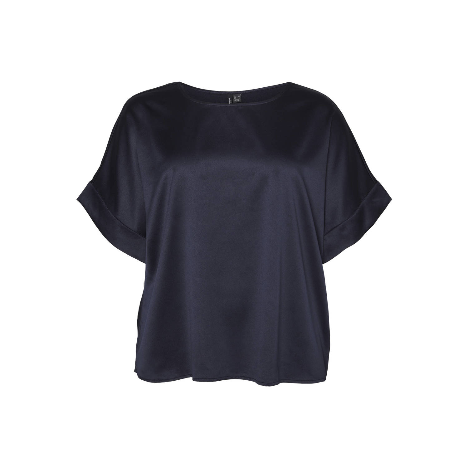 Vero Moda Curve Shirt VMCMERLE 2 4 O-NECK TOP WVN GA CUR