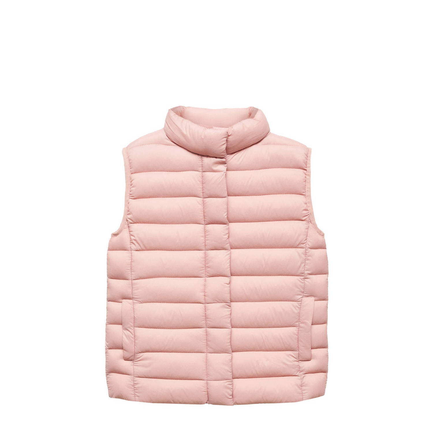 Mango Kids bodywarmer zalmroze