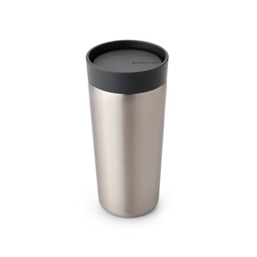 Brabantia Make & Take thermosbeker 0,36 liter - Dark Grey afbeelding