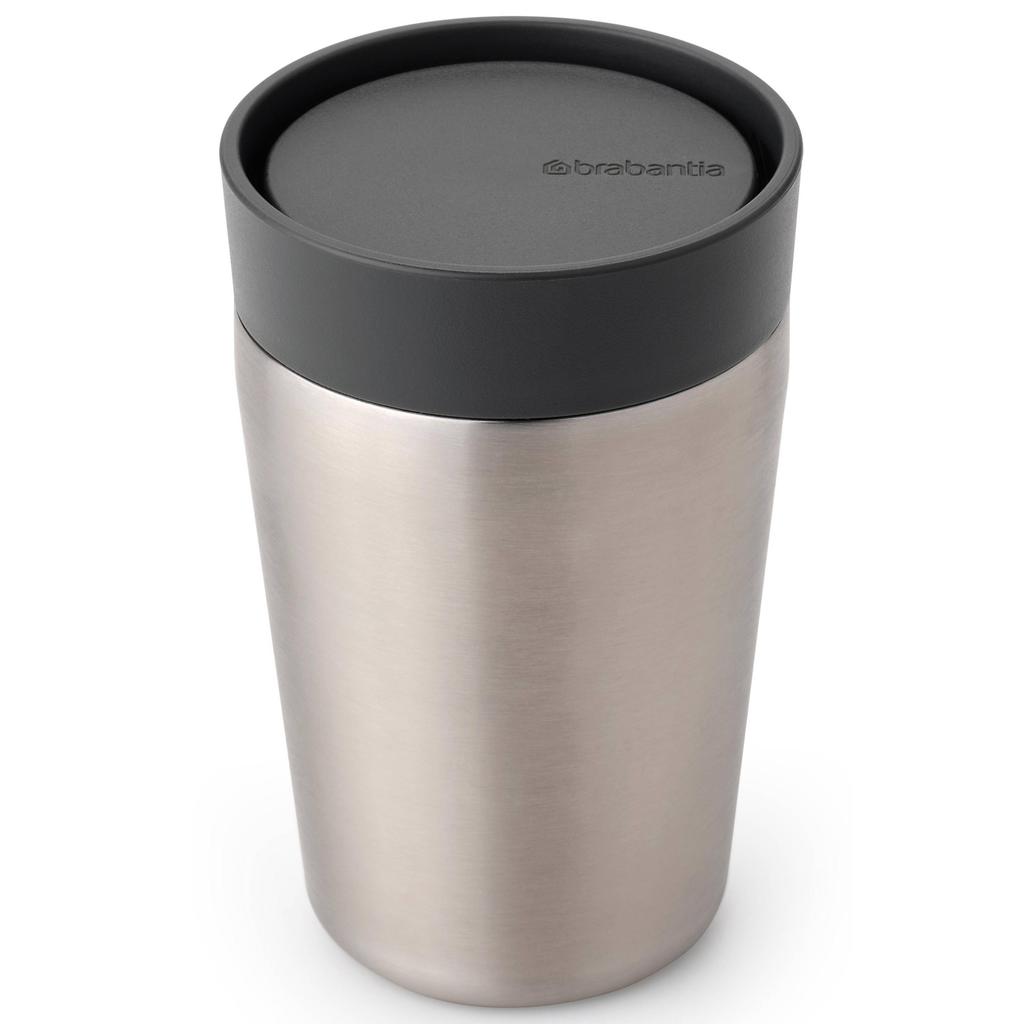 Brabantia Make & Take thermosbeker 0,2 liter - Dark Grey