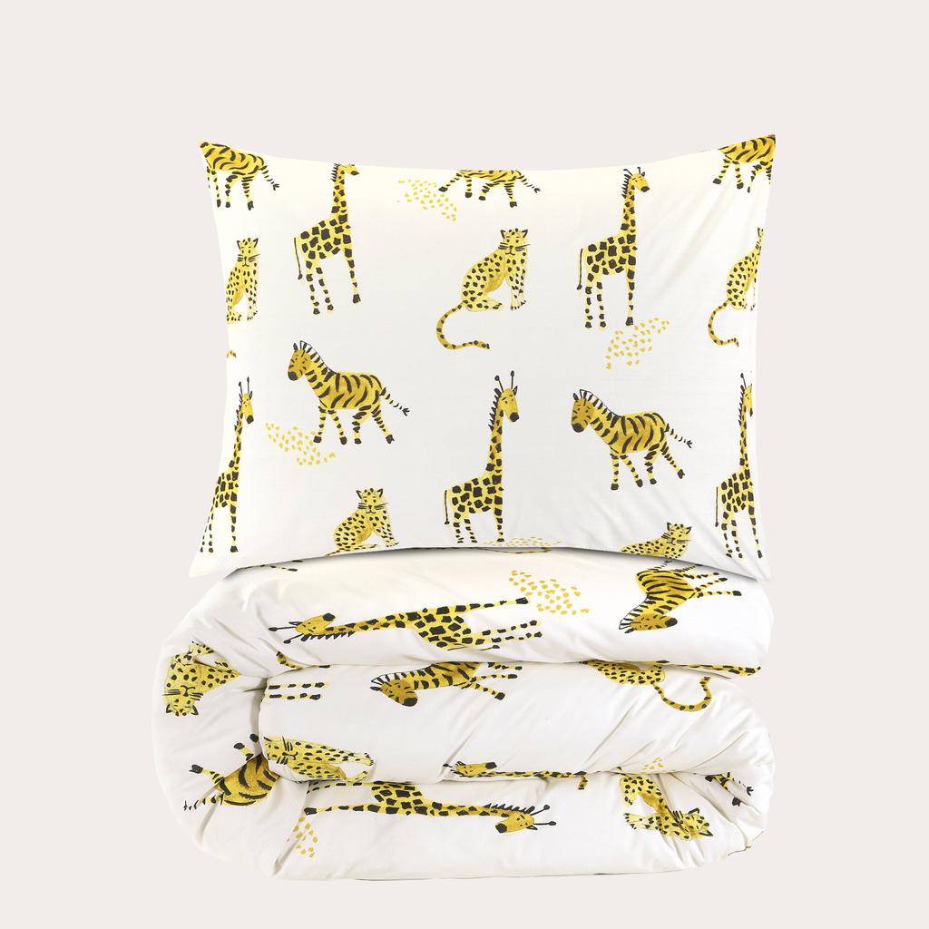 NOUS Kids katoenen dekbedovertrek kinderbed (120x150 cm)