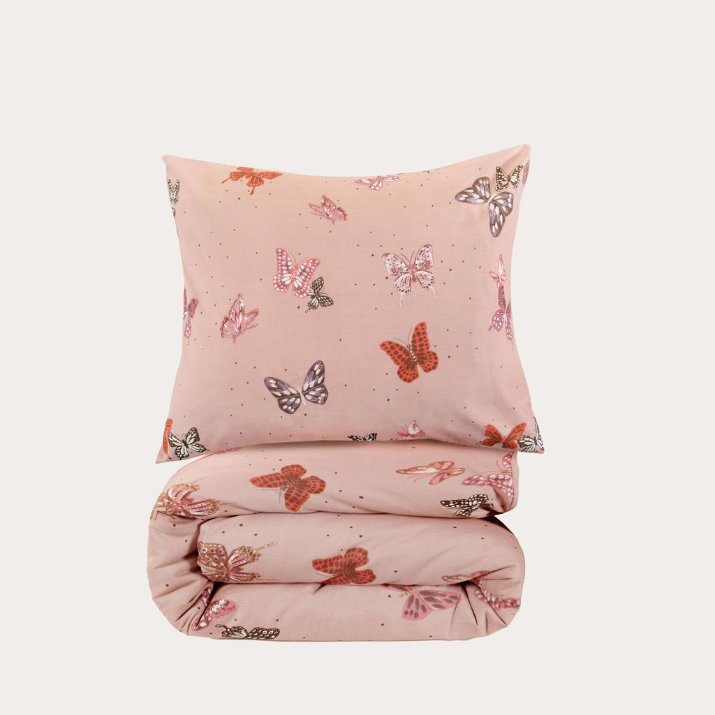 W polyester-katoenen dekbedovertrek kinderbed (120x150 cm)