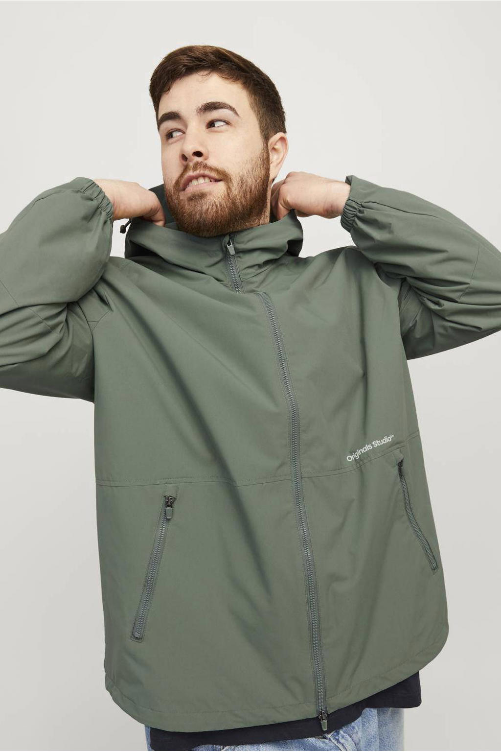 JACK&JONES PLUS JORLUKE BOMBER JACKET PS Heren Jas - Maat 4XL