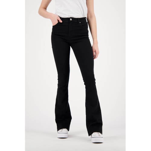 Raizzed high waist flared jeans Sunrise black denim afbeelding