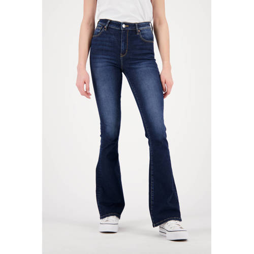 Raizzed high waist flared jeans Sunrise dark blue denim afbeelding
