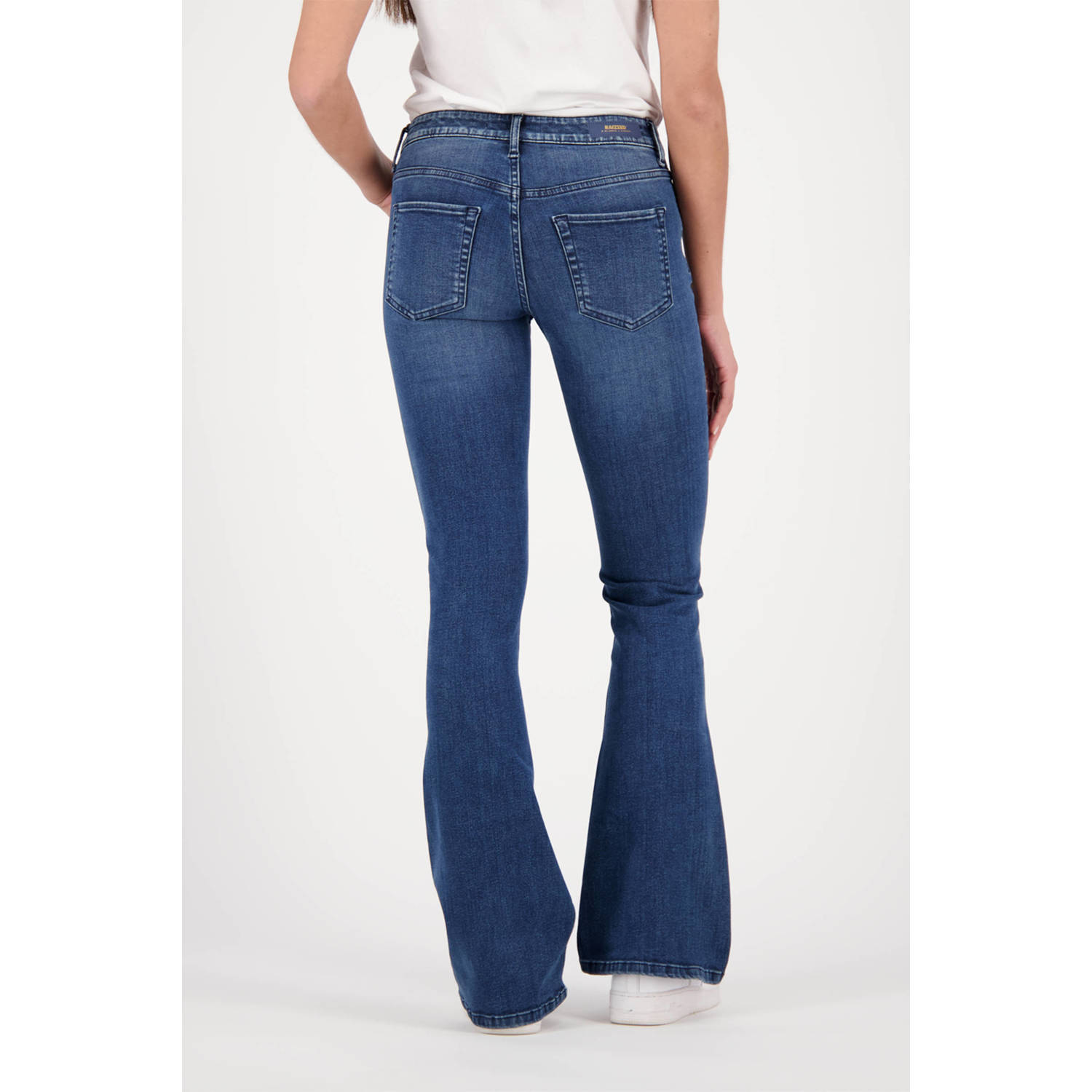 Raizzed high waist flared jeans Eclipse dark blue denim