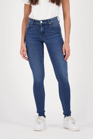 mid waist skinny jeans Montana dark blue denim
