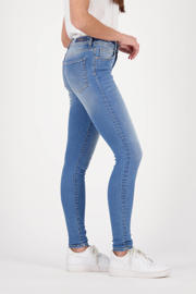 thumbnail: Raizzed high waist skinny jeans Montana light blue denim