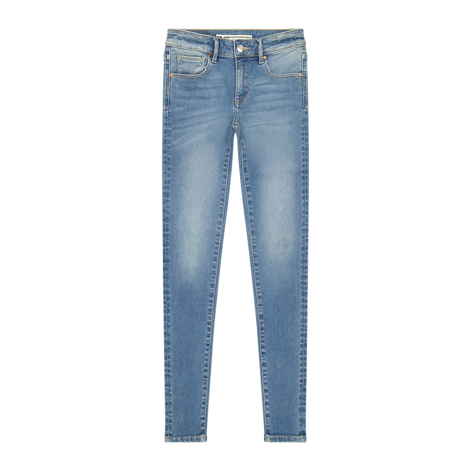 Raizzed high waist skinny jeans Montana light blue denim