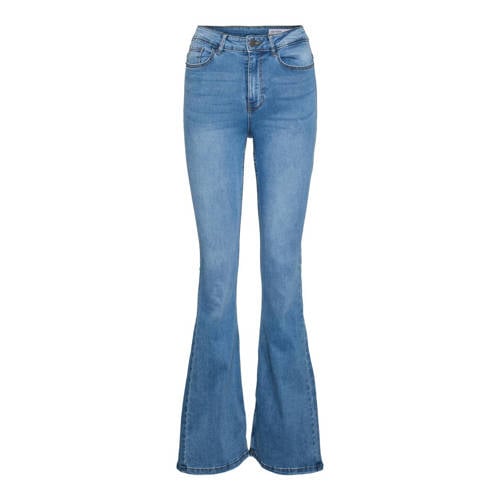 VERO MODA high waist flared jeans VMSIGA medium blue denim-VERO MODA 1