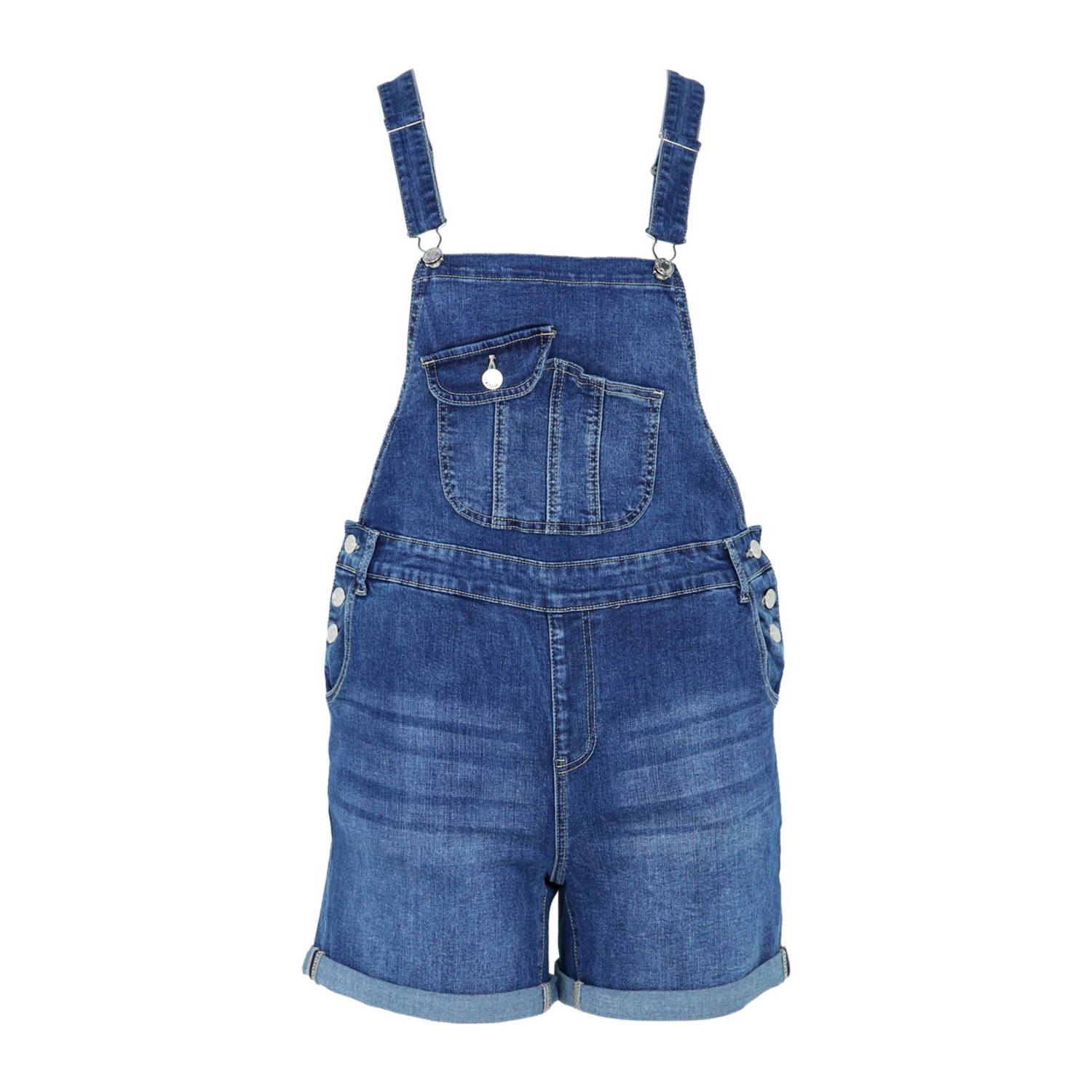 Paprika regular fit short dark blue denim